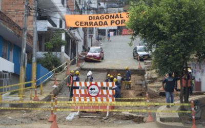 Obras en el barrio Bella Vista