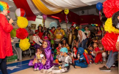 Niños Empas celebraron Halloween