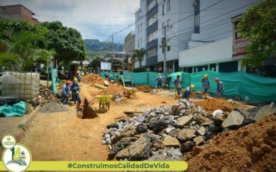 Cierre vial de la carrera 33 con calle 34 de Bucaramanga