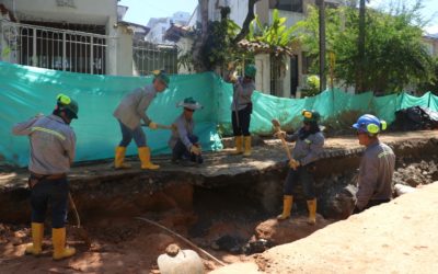 EMPAS trabaja en el barrio La Floresta